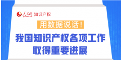 用數(shù)據(jù)說話！我國知識產(chǎn)權(quán)各項工作取得重要進(jìn)展