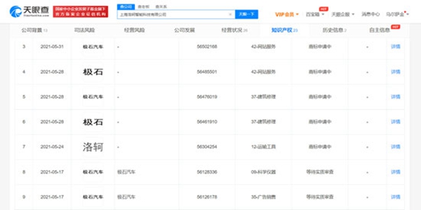 小米造車(chē)?yán)总娂嫒蜟EO，申請(qǐng)注冊(cè)“極石汽車(chē)”商標(biāo)