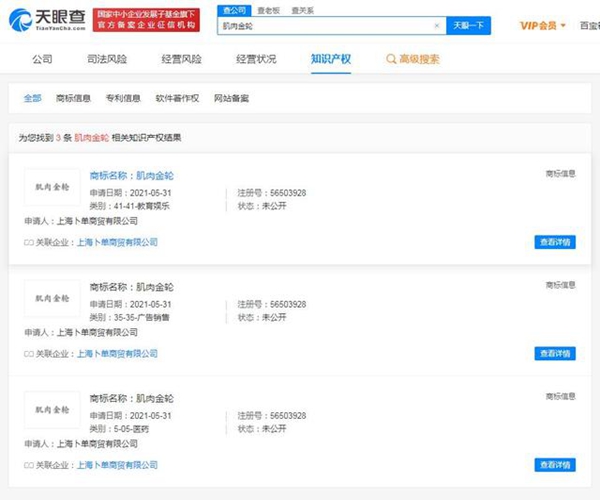 大司馬“肌肉金輪”梗爆火！商標(biāo)卻是被搶注了！