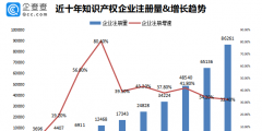 我國專利數(shù)量排名全球第一！前八月我國新增知識(shí)產(chǎn)權(quán)企業(yè)7.37萬家